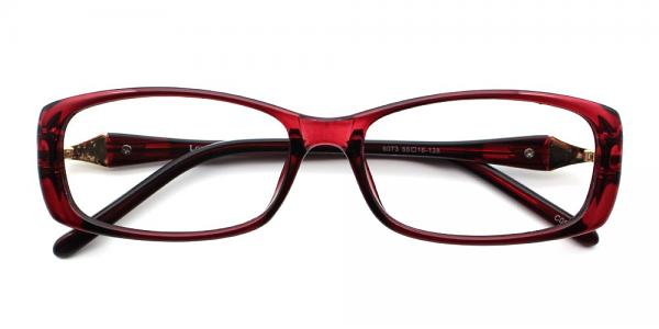 Victoria Eyeglasses Red