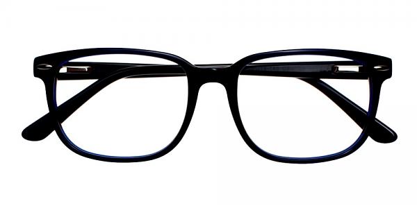 Berkeley Eyeglasses Black Blue